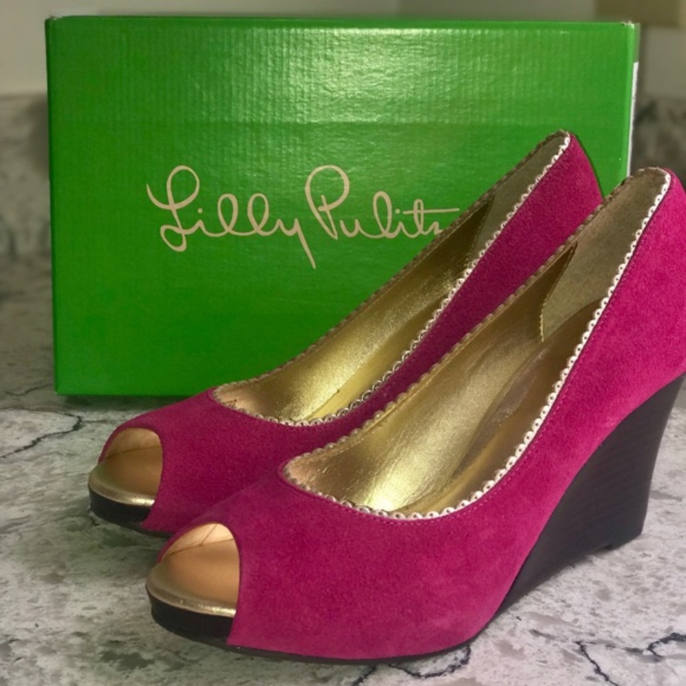 Lily Pulitzer Heels Size 6.5